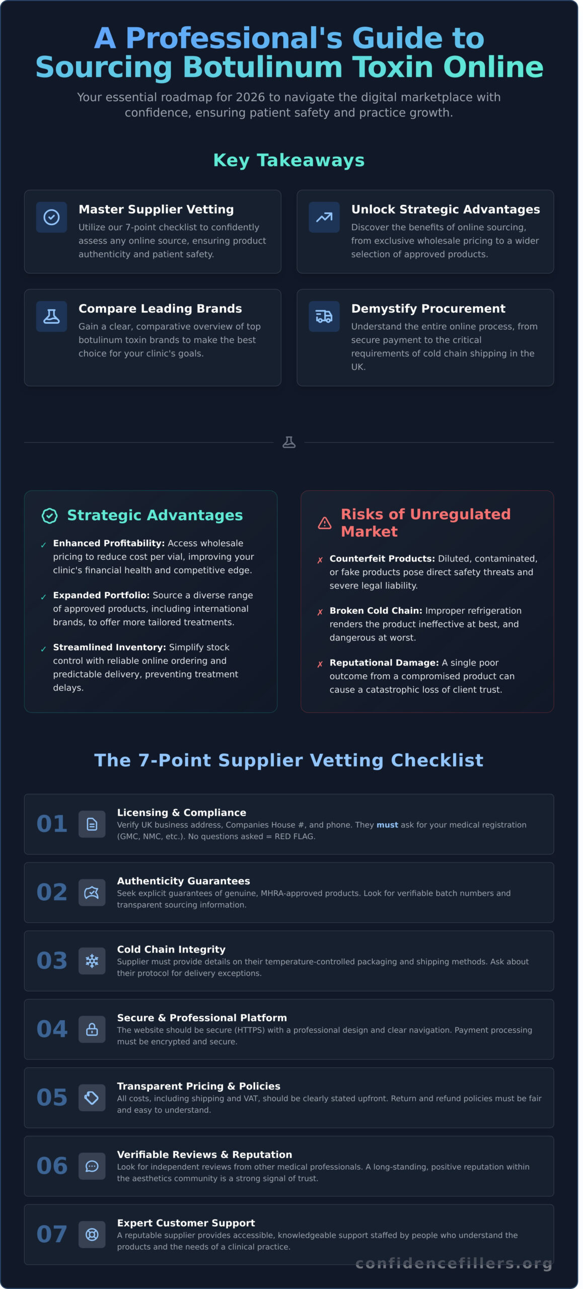 Botox For Sale: A Professional’s Guide to Buying Online in 2026 - Infographic