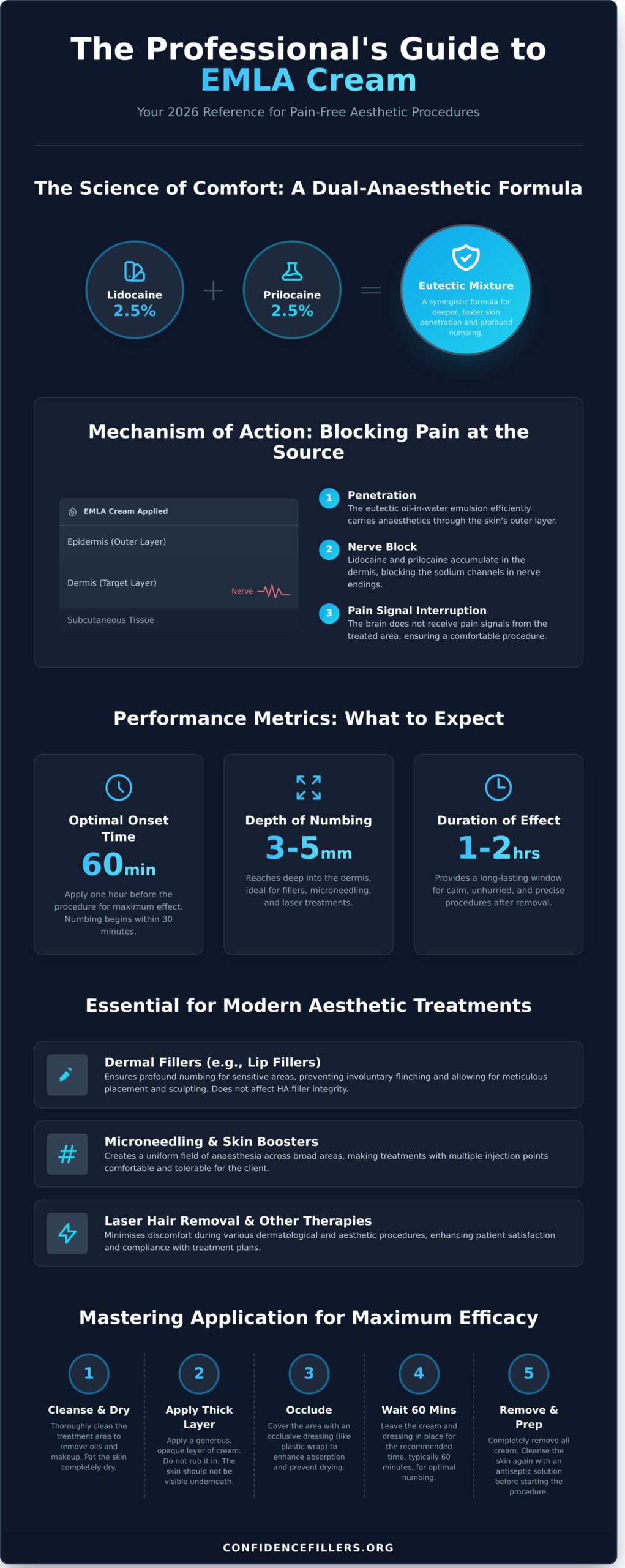 EMLA Cream: The Professional Guide to Pain-Free Aesthetic Procedures in 2026